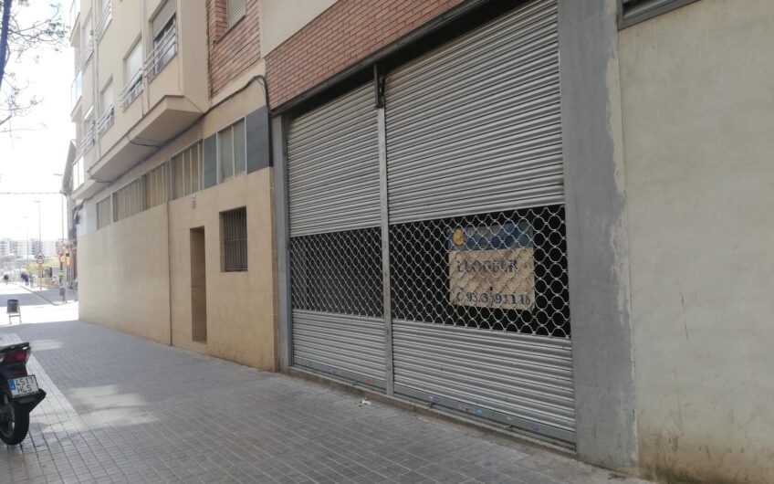 LOCAL COMERCIAL EN ALQUILER EN SAGRERA(C/SAGRERA-C/CLARA ZENIK